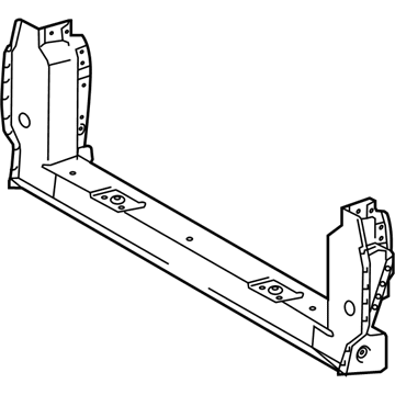 Toyota 65204-04020 Rear Cross Sill