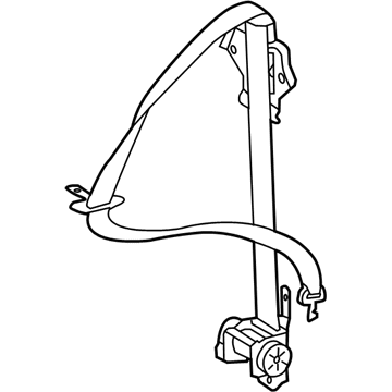 Toyota 73301-0C052-B0 Belt Sub-Assembly, Seat