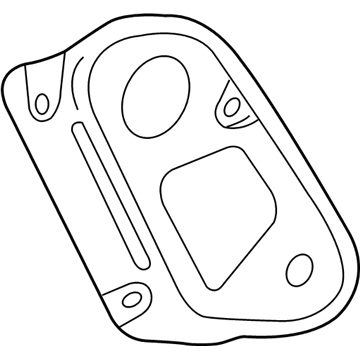 Toyota 81584-33140 Gasket, Rear Lamp