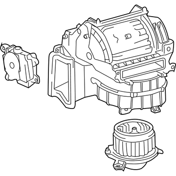 Toyota 87130-48250 Blower Assembly