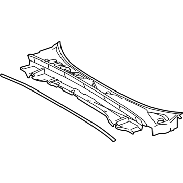 Toyota 55708-0E270 LOUVER SUB-ASSY, COW