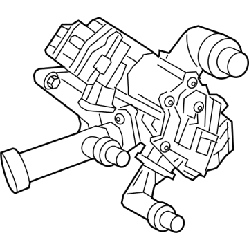 Toyota 16670-WAA02 Valve Assembly, Water