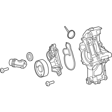 Toyota 16032-WAA02 Pump Assembly