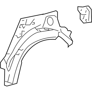 Toyota 61631-52908 Outer Wheelhouse