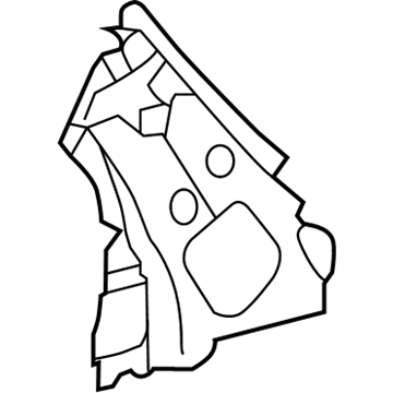 Toyota 61731-52241 Inner Pillar