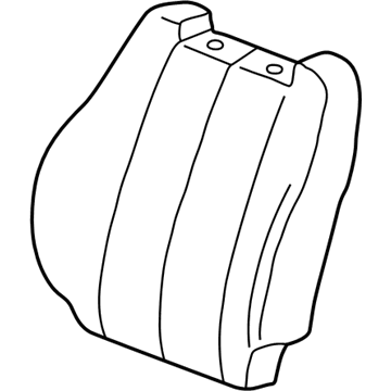 Toyota 71074-AA310-A1 Front Seat Back Cover, Left(For Separate Type)