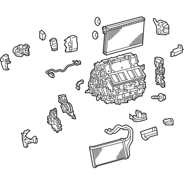 Toyota 87050-62100 A/C & Heater Assembly