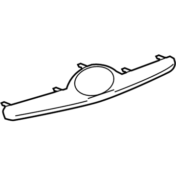 Toyota 76811-06916 License Molding