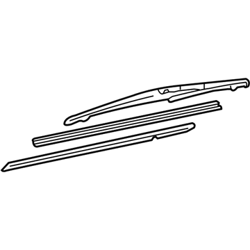 Toyota 85242-52040 Wiper Blade