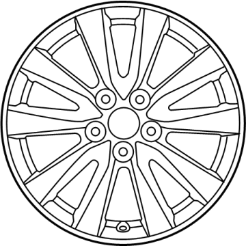 Toyota 42611-0A220 WHEEL, DISC