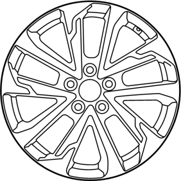 Toyota 42611-0A230 WHEEL, DISC