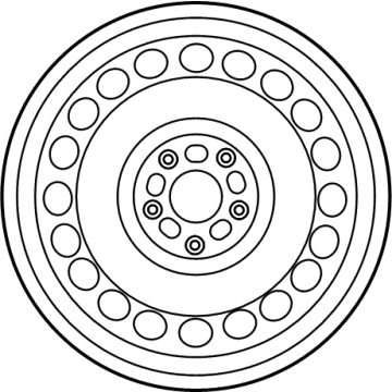 Toyota 42611-0A210 WHEEL, DISC