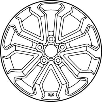 Toyota 42611-0A410 WHEEL, DISC