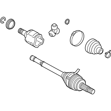 Toyota 42330-0R020 Axle Assembly