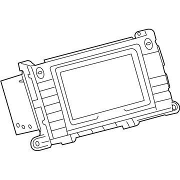 Toyota 86120-08250 Display Unit