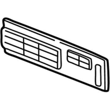 Toyota 86846-33020 Face Plate