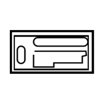 Toyota 69339-08020 Child Lock Label