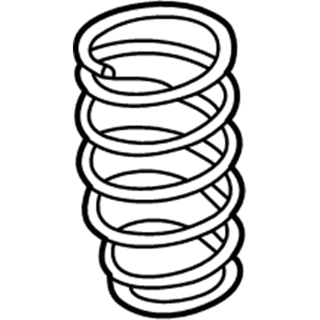 Toyota 48231-6A660 Spring, Coil, Rear RH