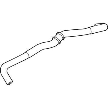 Toyota C-HR Coolant Reservoir Hose - 16282-37131