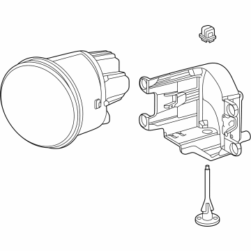 Toyota 81210-0E050 Fog Lamp Assembly