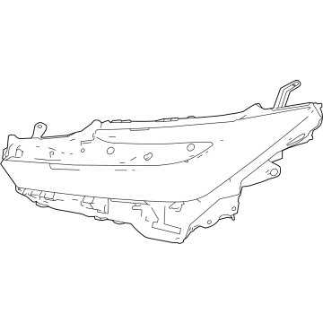 Toyota 81070-47A60 Headlamp Assembly