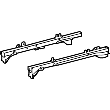 Toyota 72160-0E030 Track Assembly, Rear Seat