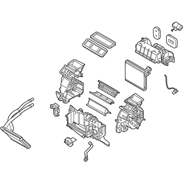 Toyota 87010-WB006 Unit Assembly, Air CONDI