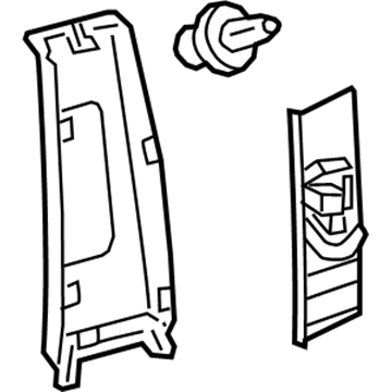 Toyota 62410-06230-A0 GARNISH Assembly, Center Pi