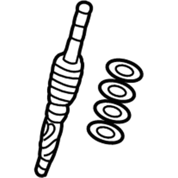 Toyota 44201-0C010 Pinion Shaft