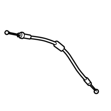 Toyota 69770-02200 Cable Assembly, Rear Door