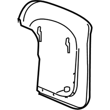 Toyota 71771-AE010-E0 Seat Back Panel