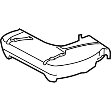 Toyota 71511-AE020 Pad, Front Seat Cushion