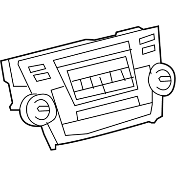 Toyota 86120-0E240-C0 Receiver Assembly, Radio