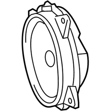 Toyota 86160-48210 Speaker Assembly, Front