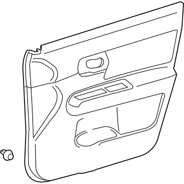 Toyota 67610-12P00-B0 Panel Assembly, Front Door