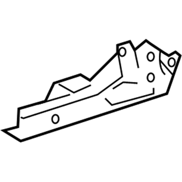 Toyota 79801-48080 Frame, Fold Seat Cushion