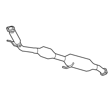 Toyota 17410-F0021 Converter & Pipe