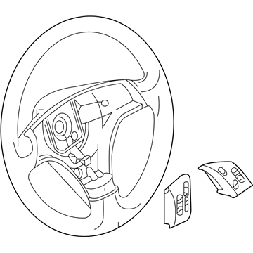 Toyota 45100-2B731-C0 Steering Wheel