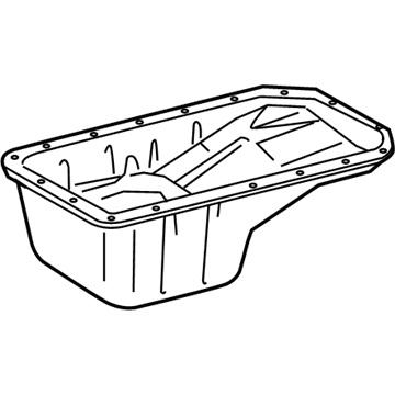 Toyota 12101-75050 Pan Sub-Assembly, Oil