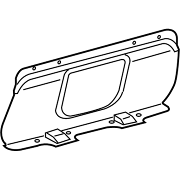 Toyota 64717-AC050-C0 Partition Panel