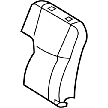 Toyota 71551-AC070 Seat Back Pad