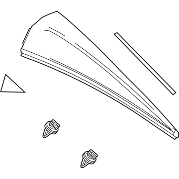 Toyota 76897-WB001 Corner Trim