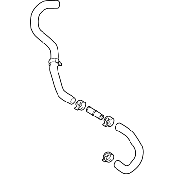 Toyota 16260-25080 Hose Assembly