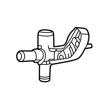 Toyota 16278-25070 Pipe Assembly