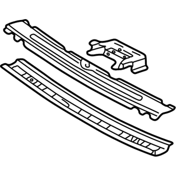 Toyota 63102-33051 Panel Sub-Assy, Windshield Header