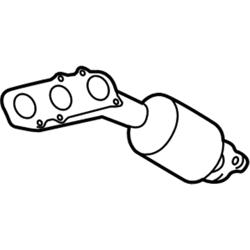 Toyota 17140-31250 Right Exhaust Manifold Sub-Assembly