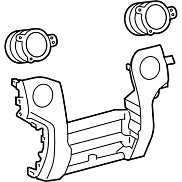 Toyota 55405-0C010-C1 Center Panel