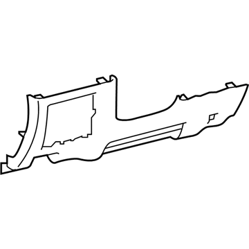 Toyota 55046-0C090-C0 Panel Sub-Assembly, Inst