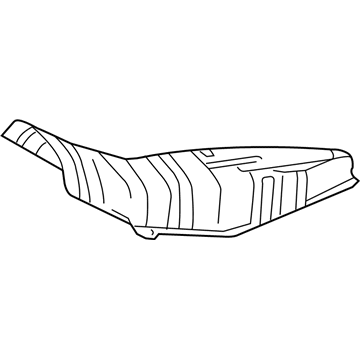 Toyota 58151-12220 Heat Shield