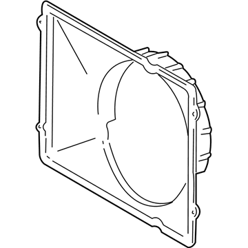 Toyota 16711-0F020 SHROUD, Fan